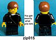 invID: 337066529 M-No: zip015  Name: Jacket with Zipper - Black, Black Legs, Brown Male Hair