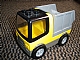 invID: 24071005 P-No: duptruck02  Name: Duplo Truck with 4 x 4 Flatbed Plate and Wide Wheels