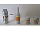invID: 337912843 P-No: 33011  Name: Scala Accessories - Complete Sprue - Table Containers (Wine, Milk, 2 Jars)