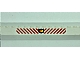 invID: 338732498 P-No: 2465px2  Name: Brick 1 x 16 with Fire Logo Badge and Red Diagonal Stripes Pattern