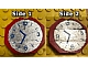 invID: 339106520 P-No: BA017pb02  Name: Stickered Assembly 4 x 1 x 3 with Clock Pattern both sides (Stickers) - Set 7822 - 2 Slope 45 2 x 1, 1 Brick 1 x 4, 2 Slope Inv. 45 2 x 1