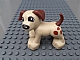 invID: 340279518 P-No: 1396pb01  Name: Duplo Dog with Black Nose and Reddish Brown Eyes, Ears, Tail, and Spots Pattern