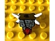 invID: 340610795 P-No: 93056pb03  Name: Minifigure Armor Breastplate with Shoulder Spikes White and Ninjago Cracked Red Skull Pattern