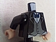 invID: 341261715 P-No: 973pb0225c01  Name: Torso Batman Suit Jacket with Gray Vest, Dark Blue Bow Tie Pattern / Black Arms / Light Nougat Hands