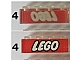 invID: 343660102 P-No: 3066pb12  Name: Brick 1 x 4 without Bottom Tubes, with Lego Logo Open O Style Pattern
