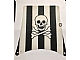 invID: 343737859 P-No: sailbb31  Name: Cloth Sail Square with Black Stripes, Skull and Crossbones Pattern
