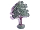 invID: 25042751 P-No: FTFruitH  Name: Plant, Tree Flat Fruit painted with hollow base