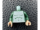 invID: 345651538 P-No: 973pb0111c01  Name: Torso Harry Potter Merman, Gray Print with Muscles Outline Pattern / Dark Green Arms / Light Nougat Hands