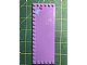 invID: 347525321 P-No: 6205pb011  Name: Tile, Modified 6 x 16 with Studs on Edges with Magenta and Medium Azure Butterflies Pattern (Stickers) - Set 41037