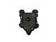 invID: 347596800 P-No: 22409  Name: Minifigure, Shield Pentagonal with Rock Edges