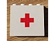 invID: 348832441 P-No: 4215ap66  Name: Panel 1 x 4 x 3 - Solid Studs with Red Cross Pattern