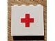 invID: 348845371 P-No: 4215ap66  Name: Panel 1 x 4 x 3 - Solid Studs with Red Cross Pattern