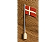 invID: 349137627 P-No: 776p03  Name: Flag on Flagpole, Wave with Denmark Pattern - No Bottom Lip