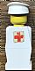 invID: 349429868 M-No: old047s  Name: LEGOLAND - White Torso, White Legs, White Hat, Red Cross Sticker