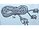 invID: 349463862 P-No: x466  Name: Electric, Wire 12V / 4.5V with two Leads, unspecified length