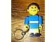 invID: 350091604 G-No: KC062  Name: Homemaker Figure / Maxifigure Key Chain, Male with LEGO Logo Pattern (Sticker)