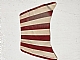 invID: 350109146 P-No: sailbb43  Name: Cloth Sail 28 x 18 Top with Red Stripes Pattern