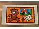 invID: 350425061 P-No: BA040pb01  Name: Stickered Assembly 10 x 1 x 4 1/3 with Teddy Bear Pattern (Sticker) - Set 5233 - 4 Brick 1 x 4, 4 Brick 1 x 6, 1 Plate 1 x 4, 1 Plate 1 x 6