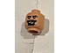 invID: 350896612 P-No: 3626bpb0380  Name: Minifigure, Head Beard Black Van Dyke with Thick Black Moustache and Eyebrows Pattern - Blocked Open Stud