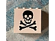 invID: 351381725 P-No: 4215ap30  Name: Panel 1 x 4 x 3 - Solid Studs with Skull and Crossbones (Jolly Roger) Pattern