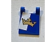 invID: 351791228 P-No: 2335pb109  Name: Flag 2 x 2 Square with Gold Crown on Blue and White Background Pattern (Sticker) - Sets 70402 / 70806