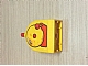 invID: 353549430 P-No: x836cx1  Name: Duplo Brick with Working Ringer Button on Curved Top, School Bell Pattern