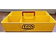 invID: 349726074 G-No: bin06pb02  Name: Storage Bin with Retractable Red Handle on Top - LEGO System Pattern