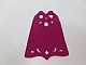 invID: 353709406 P-No: 26486  Name: Mini Doll, Cape Cloth, Friends, Center Point at Bottom, 3 Small Top Holes and Swirl and Diamond Shaped Holes - Spongy Stretchable Fabric