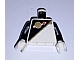 invID: 353804230 P-No: 973p6bc01  Name: Torso Futuron Uniform with Black Panel, Gold Zipper, and Classic Space Logo Pattern / Black Arms / White Hands