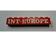invID: 354805493 P-No: 3008pb036  Name: Brick 1 x 8 with 'INT-EUROPE' Serif Pattern