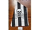 invID: 355940650 P-No: sailbb16  Name: Cloth Sail 2 with Black Stripes, Skull and Crossbones Pattern