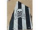 invID: 356909677 P-No: sailbb16  Name: Cloth Sail 2 with Black Stripes, Skull and Crossbones Pattern