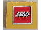 invID: 359561040 P-No: 4215pb038R  Name: Panel 1 x 4 x 3 with Lego Logo Pattern Upper Right (Sticker) - Set 4030