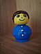 invID: 361495771 M-No: baby024  Name: Primo Figure Boy with Blue Base, Blue Top with Three Buttons, Brown Hair