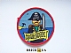 invID: 361895897 G-No: patch09  Name: Patch, Sew-On Cloth Round, LEGO System Captain Roger