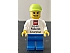 invID: 361897427 P-No: 973pb1918c01  Name: Torso Lego HMV Production Factory Tour Pattern / White Arms / Yellow Hands
