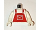 invID: 362479366 P-No: 973pb0203c01  Name: Torso Overalls Red with Pocket Pattern / White Arms / Yellow Hands