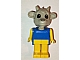 invID: 362488082 G-No: KCF68  Name: Goat 2 Key Chain - Straight Metal Chain, no LEGO Logo on Back