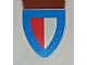 invID: 363163520 P-No: 3846p47  Name: Minifigure, Shield Triangular  with Red and Gray Halves and Blue Border Pattern