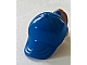 invID: 295592041 P-No: 35660pb04  Name: Minifigure, Hair Combo, Hair with Hat, Ponytail with Molded Blue Ball Cap and Printed White Paw Print Pattern