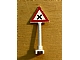 invID: 363981964 P-No: 81294  Name: Road Sign Triangle with Dangerous Intersection Pattern