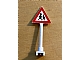 invID: 363984007 P-No: 649pb07  Name: Road Sign Triangle with Children Playing Pattern