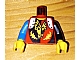 invID: 364760732 P-No: 973pb0074c02  Name: Torso Castle Dragon Knights Dragon Face breathing Fire Pattern / Black Arm Left / Blue Arm Right / Yellow Hands