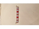 invID: 364983167 P-No: 4218pb01  Name: Garage Roller Door Section without Handle with Stripes Blue and Red on Scalloped Awning Pattern (Sticker) - Set 6374