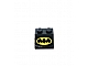 invID: 365151901 P-No: 3039pb075  Name: Slope 45 2 x 2 with Yellow Batman Logo Pattern (Sticker) - Set 76011