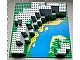 invID: 365802204 P-No: 6024px2  Name: Baseplate, Raised 32 x 32 Canyon with Blue and Yellow Stream Pattern
