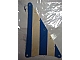 invID: 366148080 P-No: sailbb20  Name: Cloth Sail Triangular 15 x 22 with Blue Thick Stripes Pattern