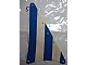 invID: 366148221 P-No: sailbb20  Name: Cloth Sail Triangular 15 x 22 with Blue Thick Stripes Pattern