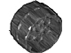 invID: 92857433 P-No: 22410  Name: Wheel Hard Plastic, Treaded with 7 Pin Holes (37mm D. x 22mm)