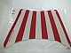 invID: 366800423 P-No: sailbb43  Name: Cloth Sail 28 x 18 Top with Red Stripes Pattern